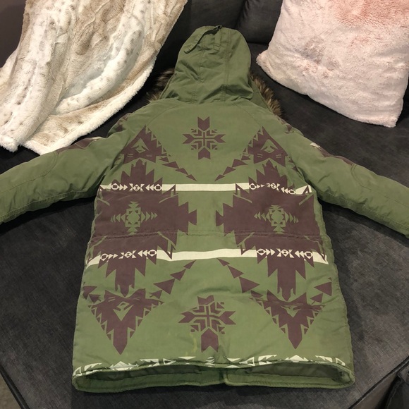 ❌SOLD❌ Rare Denim & Supply Down Parka Jacket - Picture 4 of 8